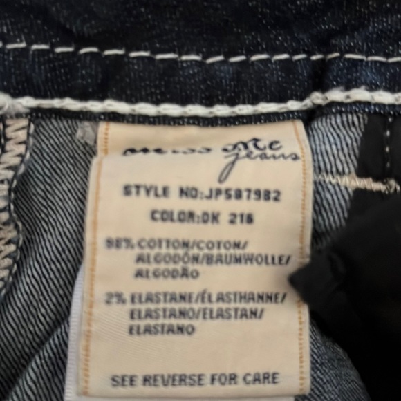 Miss Me Signature Rise Boot Cut Jeans, Size 28 - Picture 6 of 6